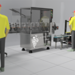 INDUSTRIA 4.0 - Vino - Cantina 4.0 - IMBOTTIGLIAMENTO - LINEA 3D